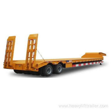 4 Axle Heavy Duty Lowbed Semi Trailer